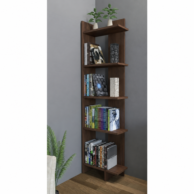 کتابخانه ایستاده مدرن MDF | طراحی مینیمال | مدلm120