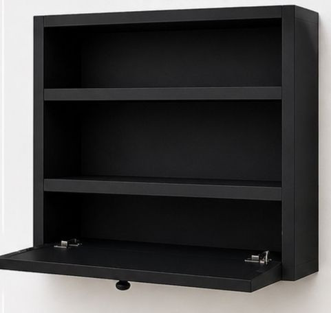 شلف دیواری آشپزخانه دربدار MDF مدل 01-WS | شلف ادویه